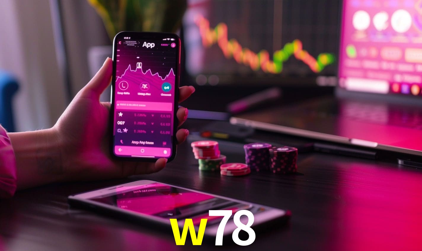 Comparação APP mobile vs versão web da w78